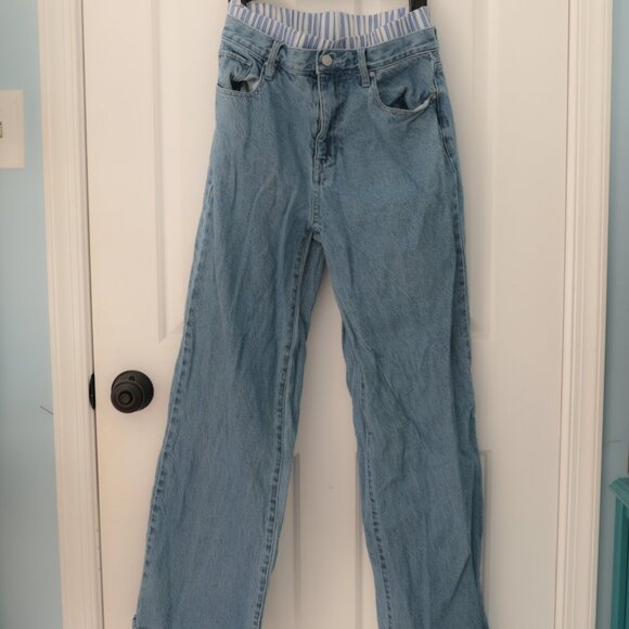 Pacsun Indigo Boxer Boyfriend Jeans - Picture 4 of 7